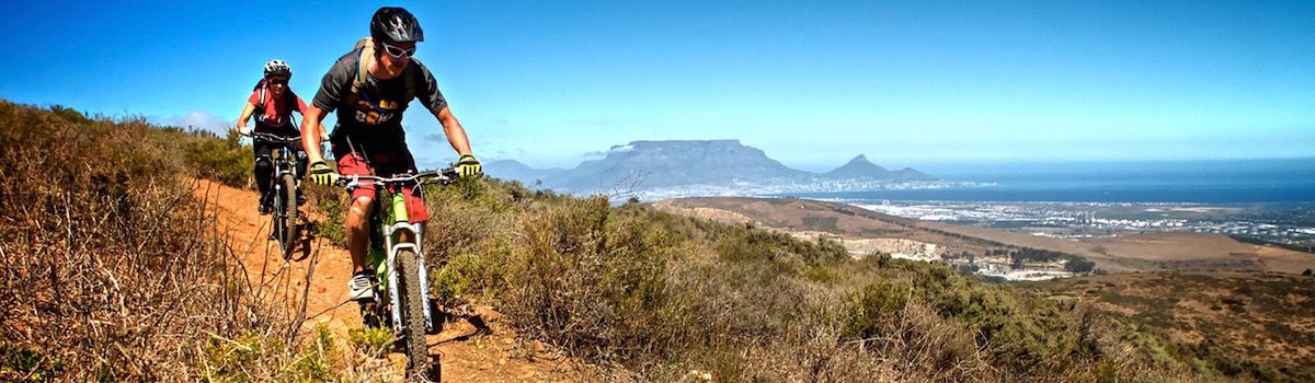 Singletrack MTB tours from la Baia Camps Bay Cape Town luxurious villa rental